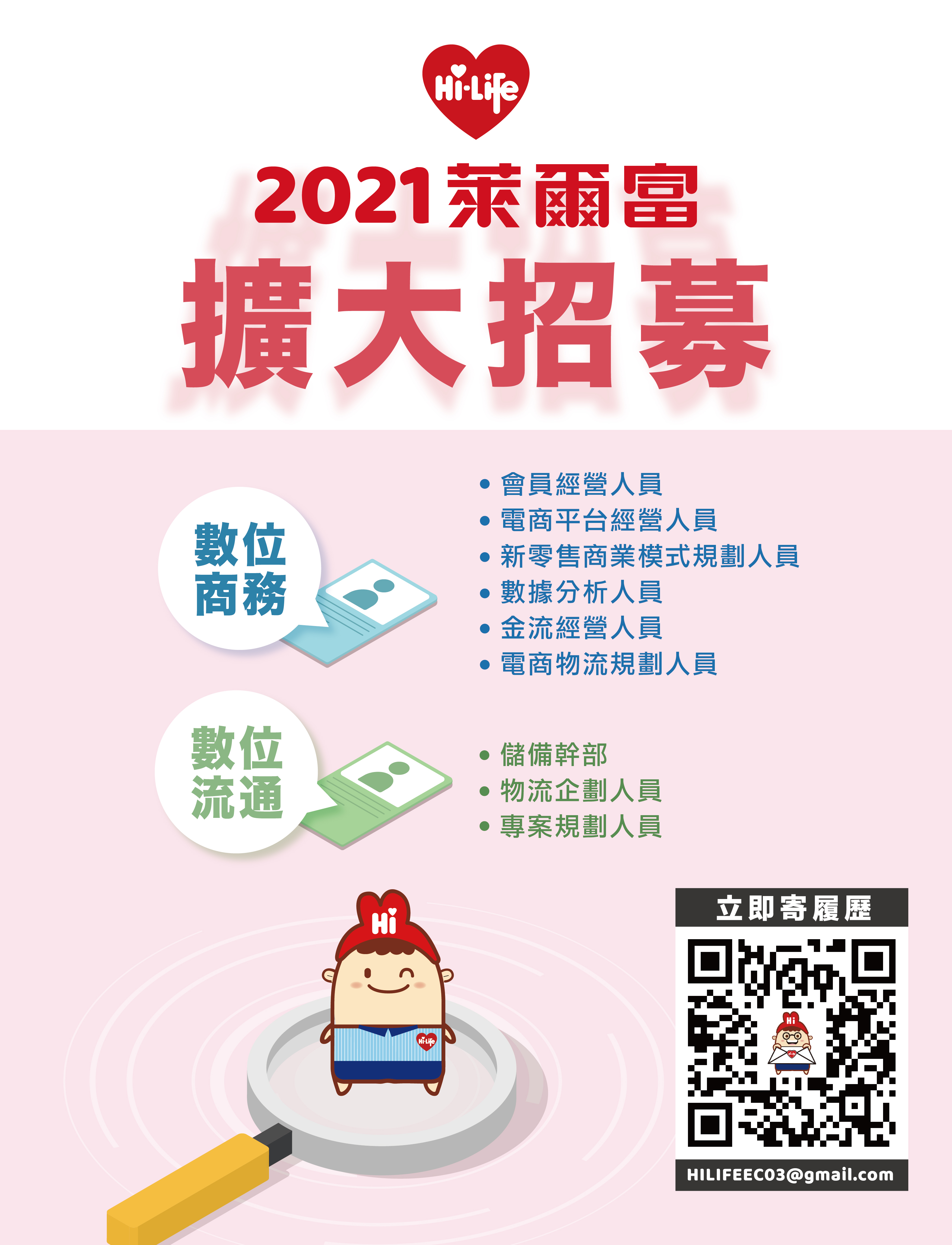 徵才 2021 萊爾富擴大招募